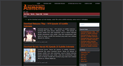 Desktop Screenshot of animemu.com